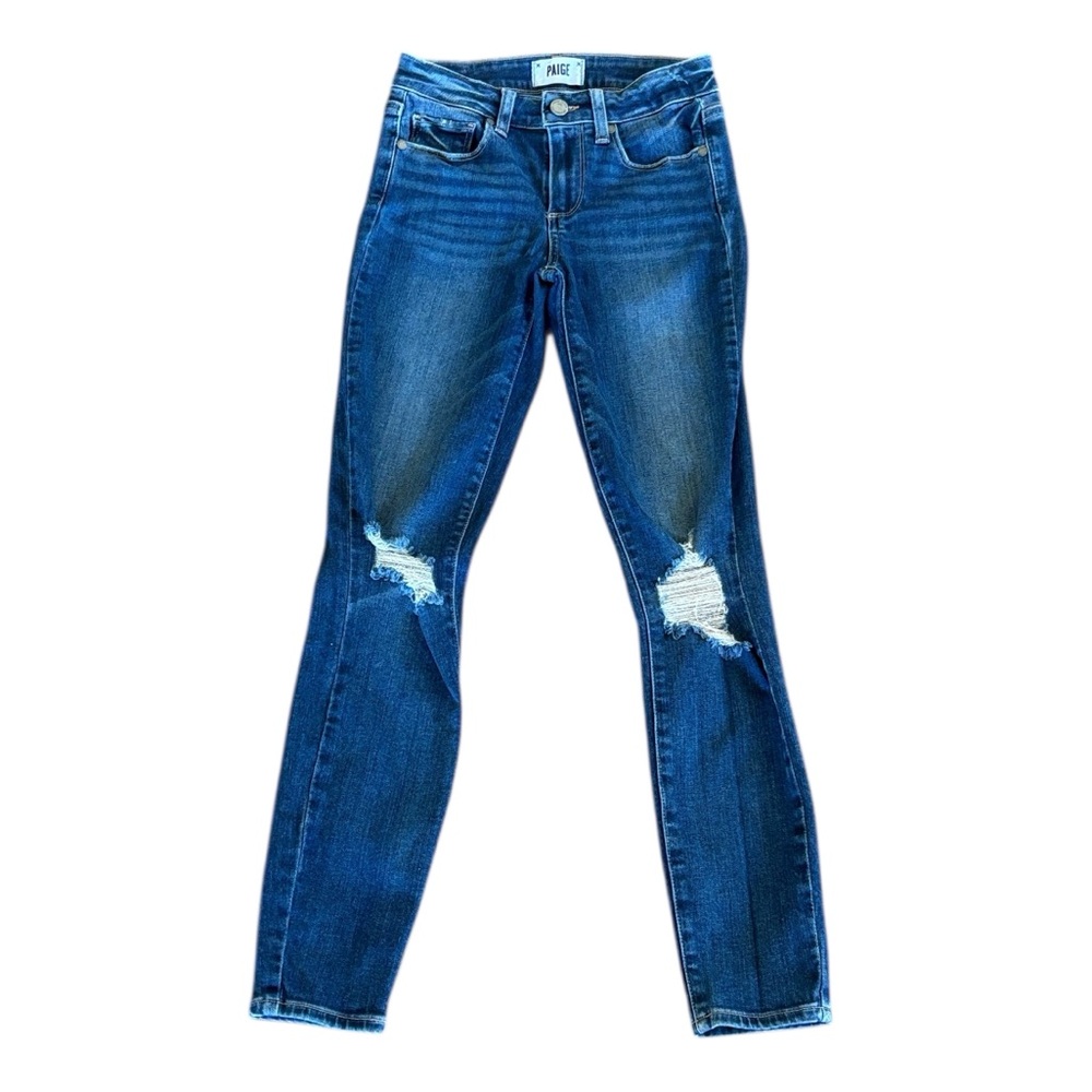 Paige‎ Verdugo Ankle Skinny Midrise Jean Size 24